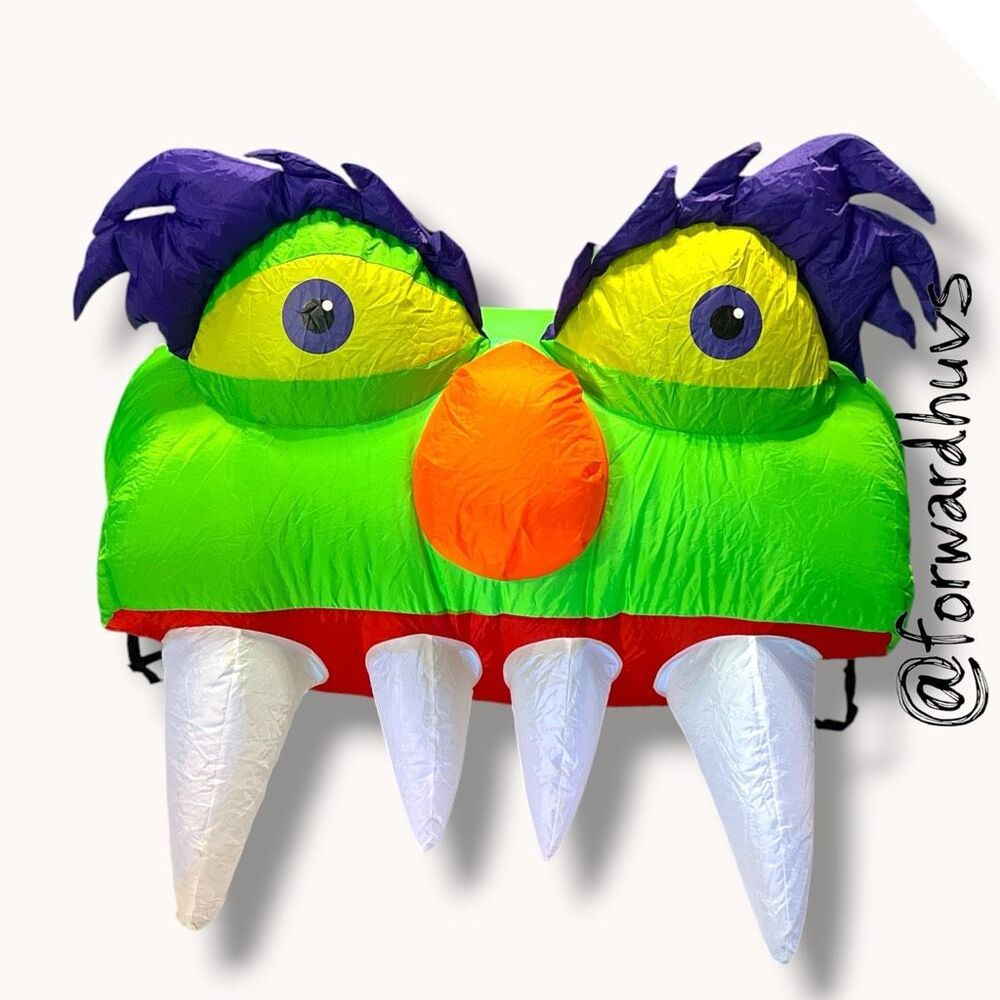Holiday Living Airblown Monster Trunk Inflatable Halloween Decor Complete
